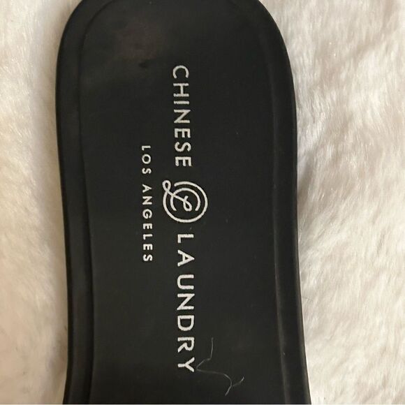 Faux fur Chinese laundry slips size 5 NWOT‎ - Picture 2 of 3